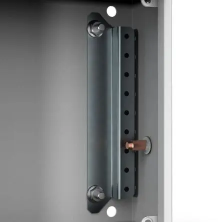 Produktfoto 1 von nVent HOFFMAN BPP Gehäuseprofil B. 35mm L. 163 mm Galvanisierter Stahl für Gehäuse