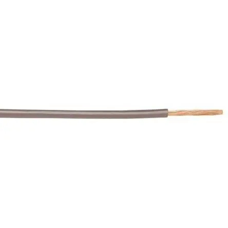 Produktfoto 1 von Alpha Wire Hookup Wire PVC Schaltdraht, 24 AWG 305 m Grau Ø 1.14 mm 19 Litzen Polyvinylchlorid