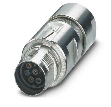 Produktfoto 1 von Phoenix Contact M17 PRO M17 M17 Rundsteckverbinder Buchse 6-polig Buchse 14A Kabel IP67, IP68