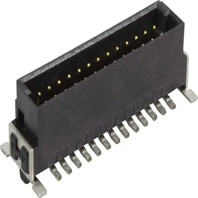 Produktfoto 1 von HARTING Har Flex Stiftleiste Gerade, 34-polig / 2-reihig, Raster 1.27 mm Raster Oberfläche, Motherboard-zu-Tochterkarte,