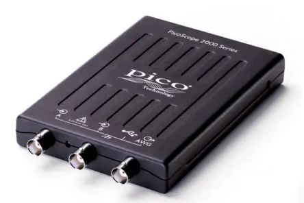 Produktfoto 1 von Pico Technology PicoScope 2000 PC basiert Oszilloskop 25 MHz 2-Kanal, ISO-kalibriert