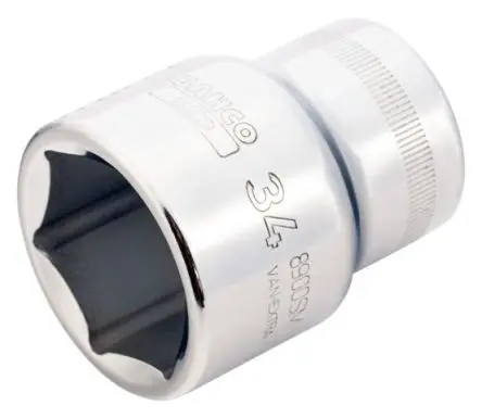 Bahco 3/4 in Standard Buchse SW 19 mm Vierkant x 47mm