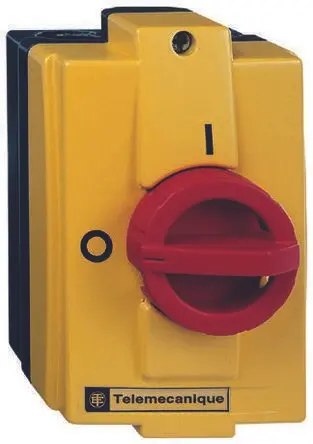 Schneider Electric TeSyS Vario Trennschalter 3-polig Frontplattenmontage 14.5A 7.5 kW Rot IP55 3-phasig