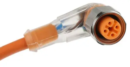 Produktfoto 1 von Lumberg PRKWT, 4-polig Sensor-Betätigungselementkabel, Rechtwinklig Buchse / Freies Ende Nicht abgeschlossen, Länge 10 m