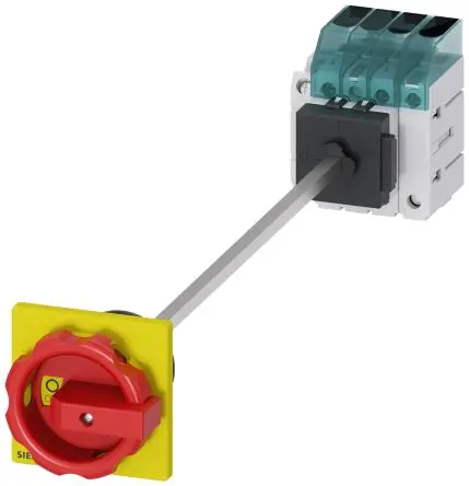 Produktfoto 1 von Siemens 3LD3 Trennschalter / 4-polig 32 A 32A Umschlossen, RK5 Sicherungsgröße, 3 phasig