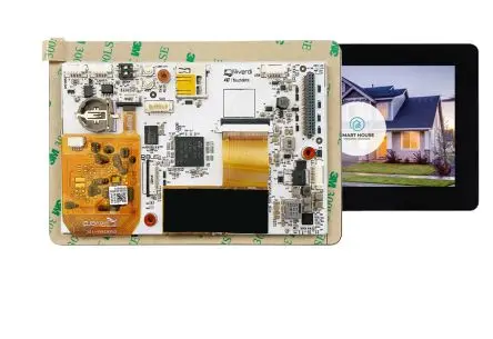 Produktfoto 1 von Riverdi TFT-LCD-Anzeige 5 Zoll SPI, QSPI Touchscreen, 800 x 480 Pixel, 108 x 64.8 mm LED