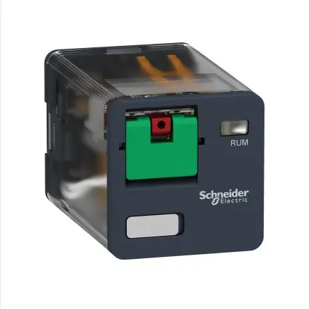 Produktfoto 1 von Schneider Electric Harmony Relay RUM Leistungsrelais 230V ac Spule Dreipoliger Umschalter 10A 6.8 kΩ