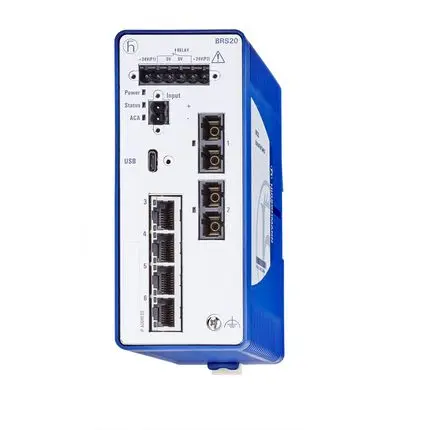 Produktfoto 1 von Hirschmann Ethernet-Switch 6-Port Managed Switch 100Mbit/s