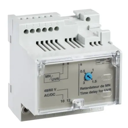Produktfoto 1 von Schneider Electric ComPacT NS Zeitrelais, DIN-Hutschiene 200 to 250 V ac 200V ac, 250 V ac