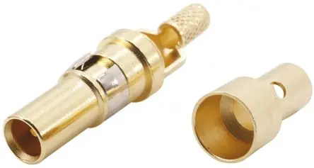 Produktfoto 1 von HARTING 24B HAN Modular Kontakt für robusten Stromversorgungsstecker Buchse 1.5A Modularer Koaxial-F-Kontakt 25 mm² 70