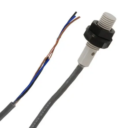 Produktfoto 1 von Omron E2F M12 Induktiver Näherungssensor, Gewinderohr PnP / 200mA 2 mm, IP68 240 V ac 24 V dc
