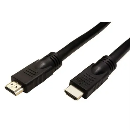 Produktfoto 1 von Roline HDMI-Kabel A Stecker Stecker B HDMI Stecker, 10 m, Schwarz