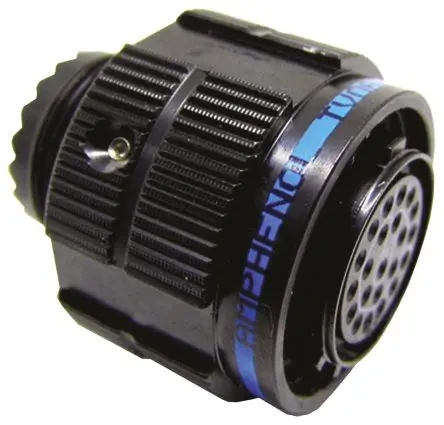 Produktfoto 1 von Amphenol Limited, TV Kupferlegierung MIL-Spec Rundsteckverbinder Gerade, 13-polig, 400 V ac, 500V dc, Kabel, Gehäuse 11