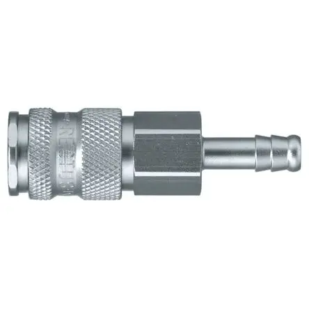 Produktfoto 1 von Legris Pneumatische Schnellsteckkupplung, Messing vernickelt Stecker/Buchse, 23mm