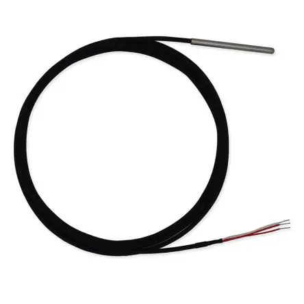Produktfoto 1 von Prosensor Pt100 Temperatursensor Edelstahl Ø 4 mm 3 x 100 mm Class A, -50 °C → 105 °C, 1 m Leitung