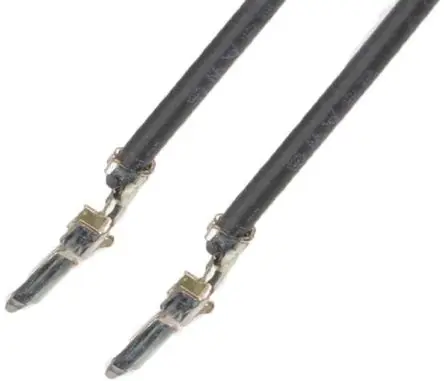 Produktfoto 1 von Molex PicoBlade 79758 Crimpdraht PicoBlade, Schwarz, 225 mm