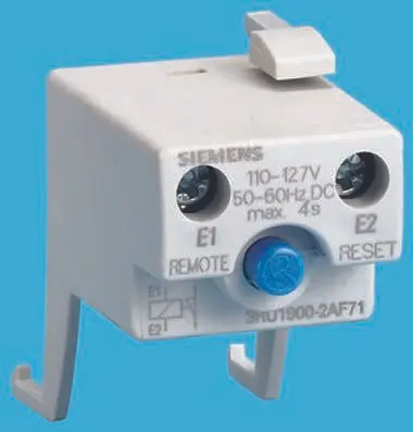 Produktfoto 1 von Siemens 3RU Überlastrelais 70 W, 240V, 97 mm x 45mm