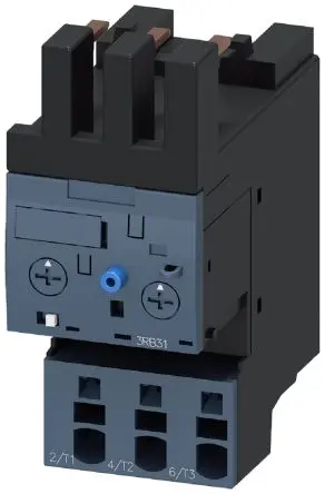 Produktfoto 1 von Siemens 3RB Überlastrelais, / 115A 90 kW 1 Schließer/1 Öffner, 230V / 4A 3P