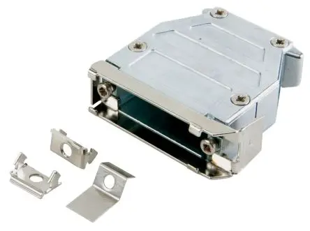 Produktfoto 1 von CONEC Kabelklemme für D-Sub-Haube, 50 Kontakte