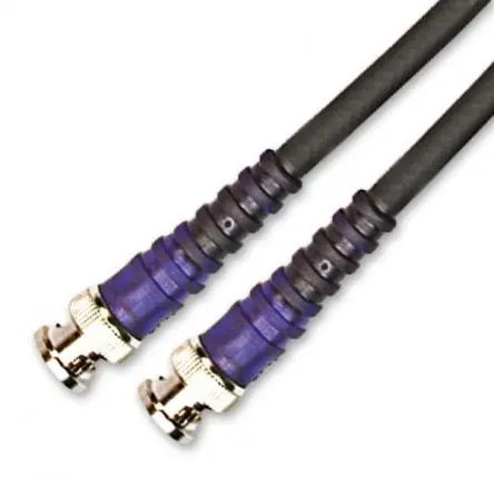 Produktfoto 1 von Van Damme BNC RG6/U SDI-Koaxialkabel, Abgeschlossen, 75 Ω, 2 m, Schwarz