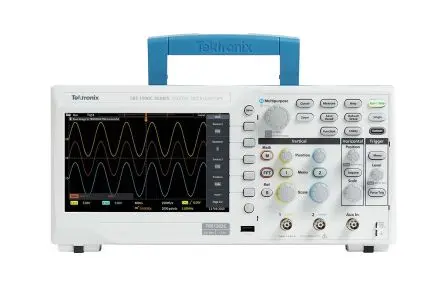 Produktfoto 1 von Tektronix TBS1000C TBS1202C Speicher Tisch Oszilloskop 2-Kanal Analog 200MHz, ISO-kalibriert