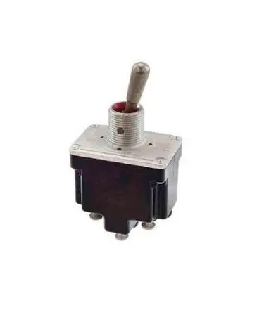 Produktfoto 1 von Honeywell Buchse Kippschalter 4-poliger Schließer, Ein-Ein-Ein, 28 V dc, 125 V ac, 20A, Schraube