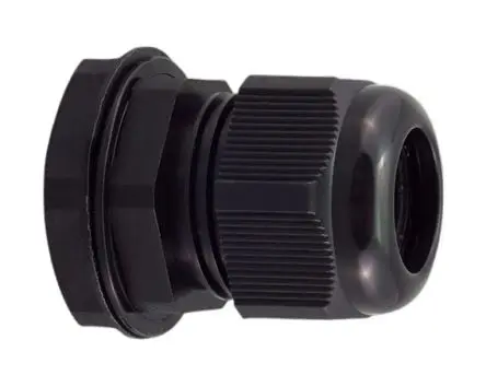 Produktfoto 1 von RS PRO PG Kabelverschraubung, PG13.5 Nylon 6.6 Schwarz 6 mm/ 12 mm, IP68