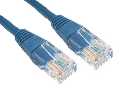Produktfoto 1 von RS PRO Kat. 6 Ethernet-Kabel, 10 m, Blau U/UTP Stecker, A RJ45 Stecker, B RJ45, Polyvinylchlorid