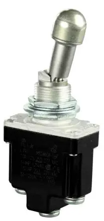 Produktfoto 1 von Honeywell Buchse Kippschalter 1-poliger Umschalter, Rastend, 28 V dc, 125 V ac, 20A, Schraube