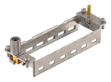 Produktfoto 1 von HARTING HAN Modular Klapprahmen für HMC-Steckverbinder mit 6 Modulen, Kapuze, Gehäuse, Stecker/Buchse, Oben, 2-polig, 10