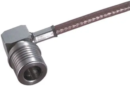 Produktfoto 1 von Huber+Suhner QMA Stecker Koaxialsteckverbinder QMA-Steckverbinder, Kabel, für RG58C/U-Kabel, 50 Ω Crimpbefestigung,
