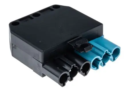 Produktfoto 1 von Wieland GST18i Beleuchtungssteckverbinder, Kabel Stecker/Buchse, Mini-Steckverbinder, Schraubbefestigung 20A, Kontakte: