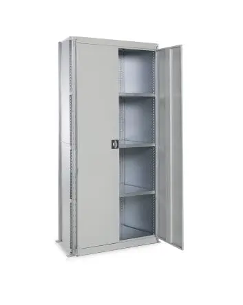 Produktfoto 1 von Manorga Regal Starterset, 4 Regale, Galvanisiert, 2000 mm x 1000mm, 400 mm, 150 kg Last