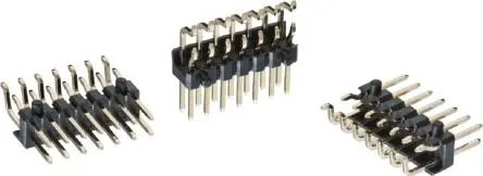 Produktfoto 1 von Wurth Elektronik WR-PHD Leiterplattenleiste Abgewinkelt, 22-polig / 2-reihig, Raster 2.54 mm Raster Oberfläche,
