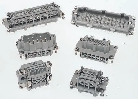 Produktfoto 1 von EPIC H-BE Industrie-Steckverbinder Kontakteinsatz Stecker, 32-polig 16A, Kabel, Steckverbindereinsatz