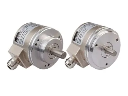 OPKON Inkrementalgeber 16 Impulse/Umdrehung Impulse/U Inkrementalgeber, mit 8 mm, Vollwelleschaft,