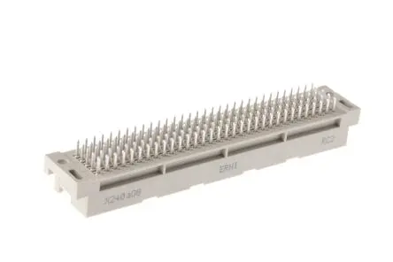 Produktfoto 1 von Fischer ERNIPRESS Klasse C2 DIN 41612 Stecker Gerade, 160-polig / 5-reihig, Raster 2.54 mm Raster Stecker