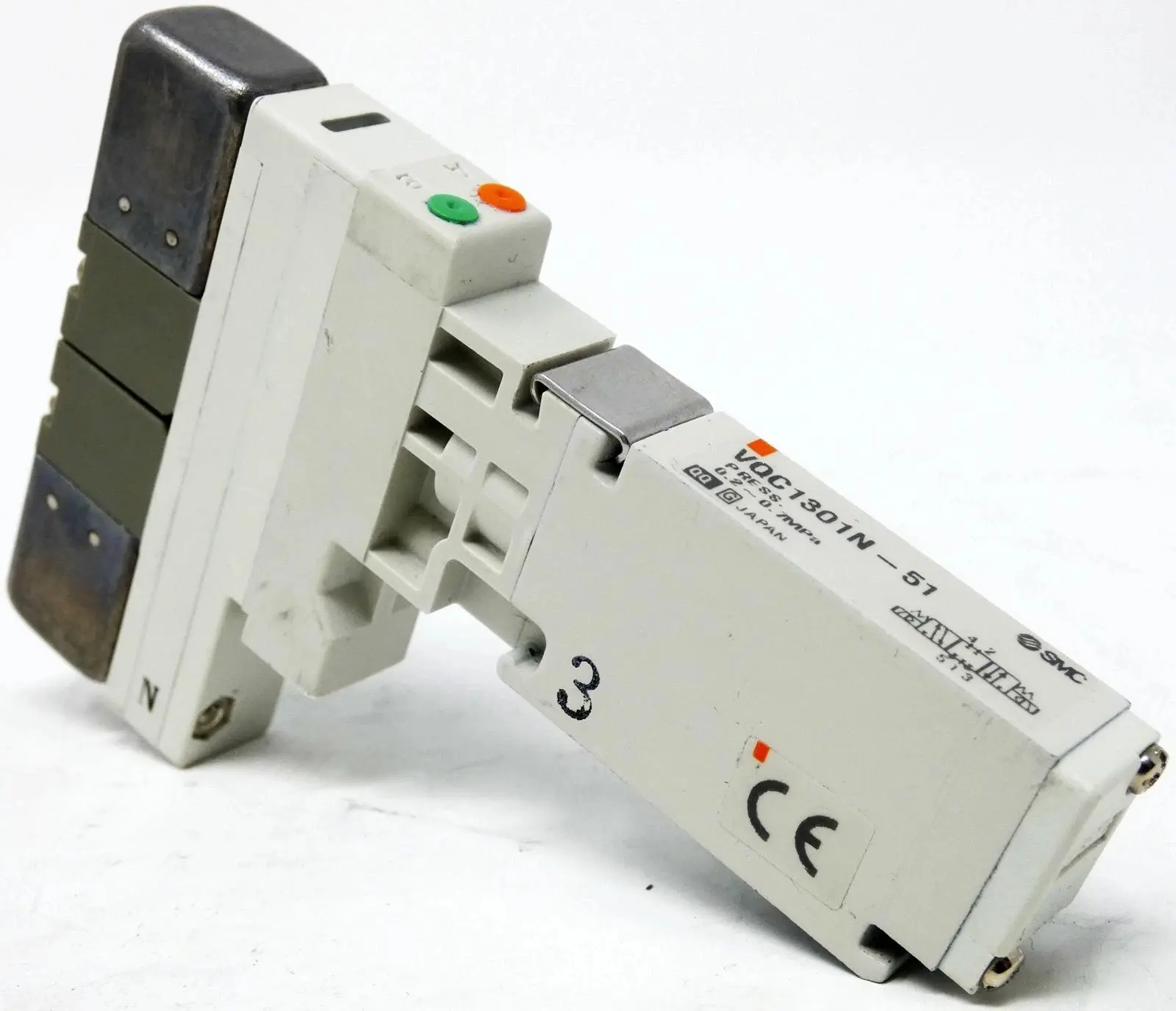 Produktfoto 1 von SMC VQC1000 Pneumatik-Magnetventil Verteiler, Elektromagnet-betätigt