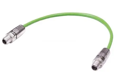 Produktfoto 1 von HARTING, 8-polig Kabel assembliert, M12 Stecker 8 / M12 Stecker, Länge 5 m