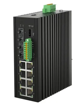 Produktfoto 1 von RS PRO Ethernet-Switch 8-Port Managed
