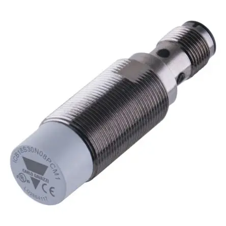 Produktfoto 1 von Carlo Gavazzi ICB18 M18 Induktiver Näherungssensor, Gewinderohr PnP / 200mA 14 mm, IP67 36 V dc