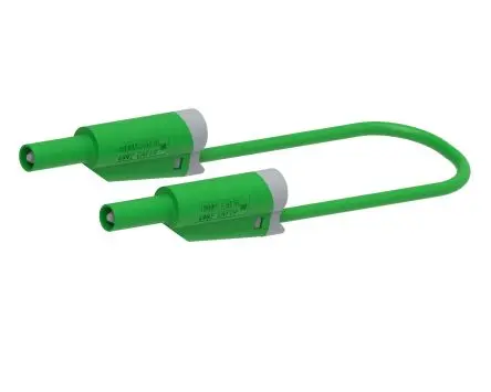 Produktfoto 1 von Electro PJP Bananenstecker 36A Stecker / Stecker, Grün 25 cm, 1000V