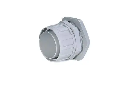 Produktfoto 1 von HellermannTyton Polypropylen Kabelrohr Befestigung Kabelrohr PG48 56 mm Grau IP54