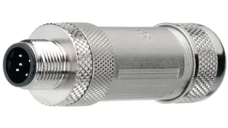 Produktfoto 1 von Lumberg M12 Lumberg M12 Industrie-Rundsteckverbinder Stecker 5-polig Stecker 4A Kabel IP67