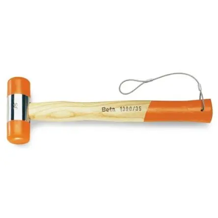 Produktfoto 1 von BETA Hammer, Weiche Schlagfläche 698 g Holz-Stiel 320mm