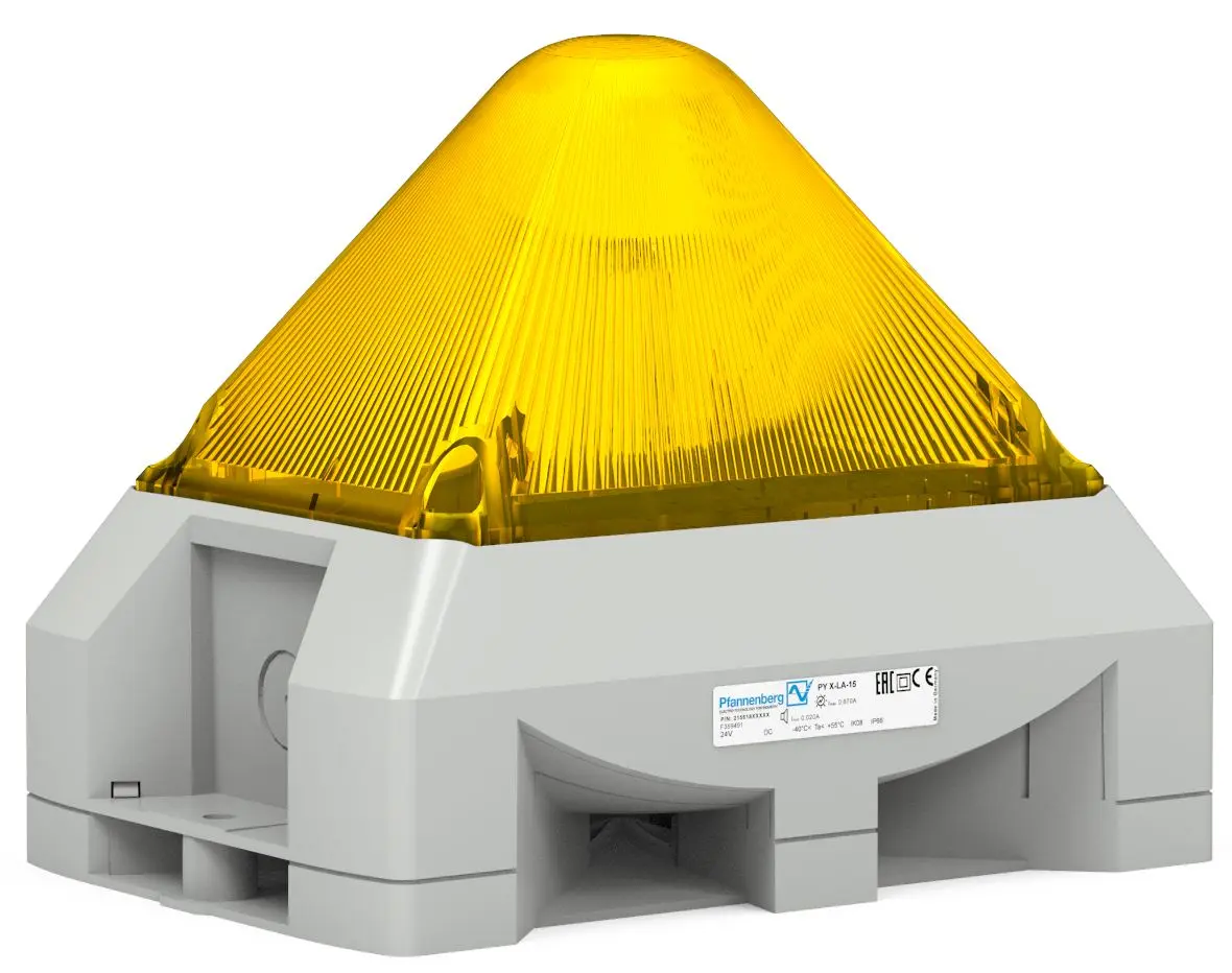 Produktfoto 1 von Pfannenberg PY X Blink-Licht Signalleuchte Gelb, 230 V AC