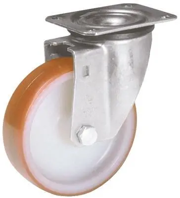 LAG Drehbar Rolle, Rad ø 150 mm, 200 kg, Ges H. 181 mm, Rad B. 40 mm