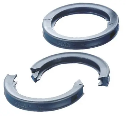 Produktfoto 1 von PMA WPS Polyamid 6 Kabelrohr Befestigung Ring M25 23 mm Schwarz Messing vernickelt-Finish IP68, IP69, IPX9