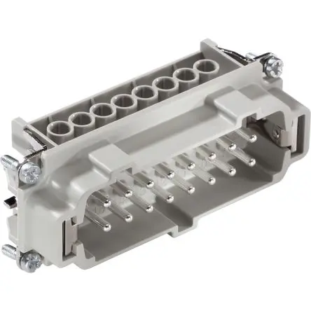 Produktfoto 1 von Lapp H-BE 16 Stromversorgungssteckverbinder in robuster Ausführung 16A Schraubbefestigung Stecker 16-polig, 500V