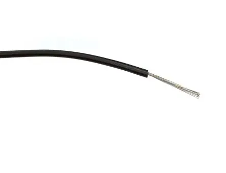 RS PRO Schaltdraht, 18 AWG 100 m Schwarz Ø 2.45 mm 24 Litzen Polyvinylchlorid